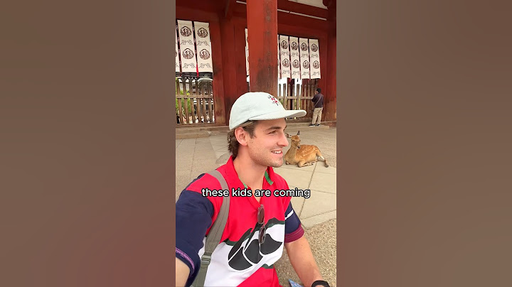 Dikunjungi beberapa anak 🇯🇵🦌 #jepang #travelvlog