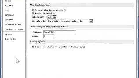 Enable Drag-and-Drop Editing - Word 2010