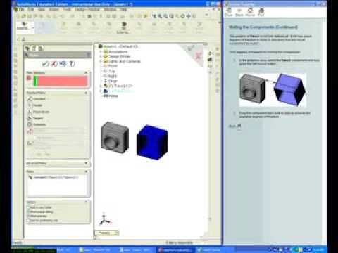 Solidworks Tutorial Lesson 2 Assemblies | solidworks tutorials lesson 2 assemblies part 2 youtube Solidworks Tutorial Lesson 2 Assemblies | solidworks tutorials lesson 2 assemblies part 2 youtube