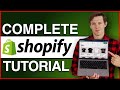 BEST Shopify Tutorial in 2023 -- Set Up A Profitable Shopify Store Step-By-Step