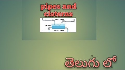 Pipes and cisterns#pipes problems shortcut tips#quants#ICET#bankexam#gramasachivalayam