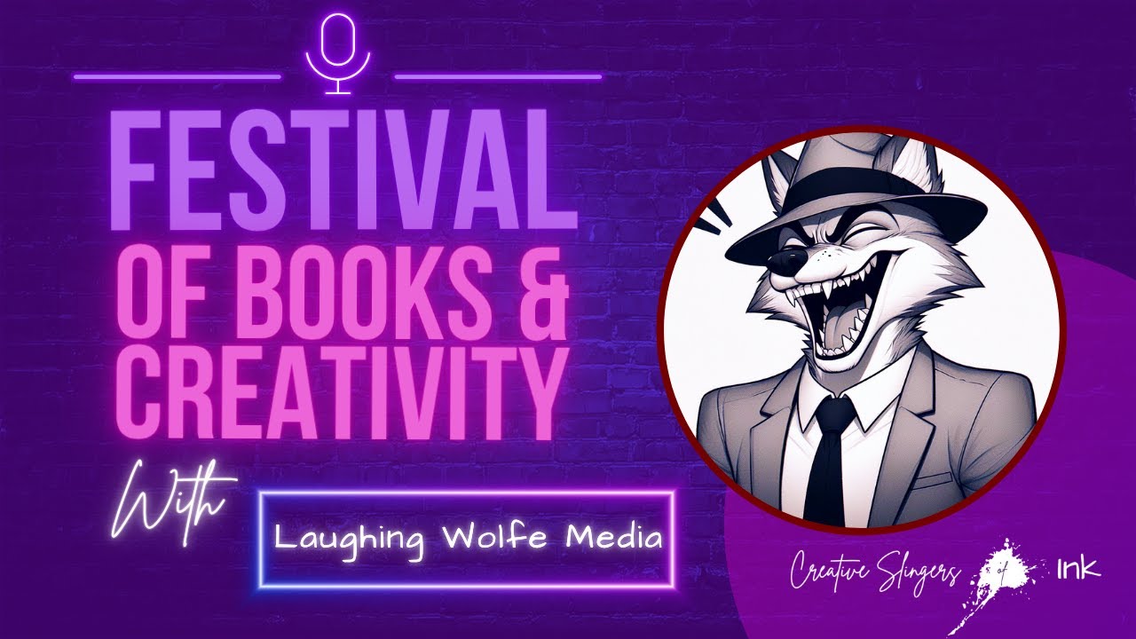 📣 Meet Laughing Wolfe Media – Voice Over for Indie Authors | Festival of Books & Creativity 2025 🎧📚