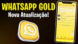 SAIU!🤩WHATSAPP GOLD ATUALIZADO COM NOVAS FUNÇÕES E FUNCIONANDO PARA NÚMERO BANIDO screenshot 5