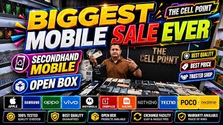 Biggest sale of used old secondhand iPhone Google pixel Samsung ultra vivo oneplus  mobiles in delhi