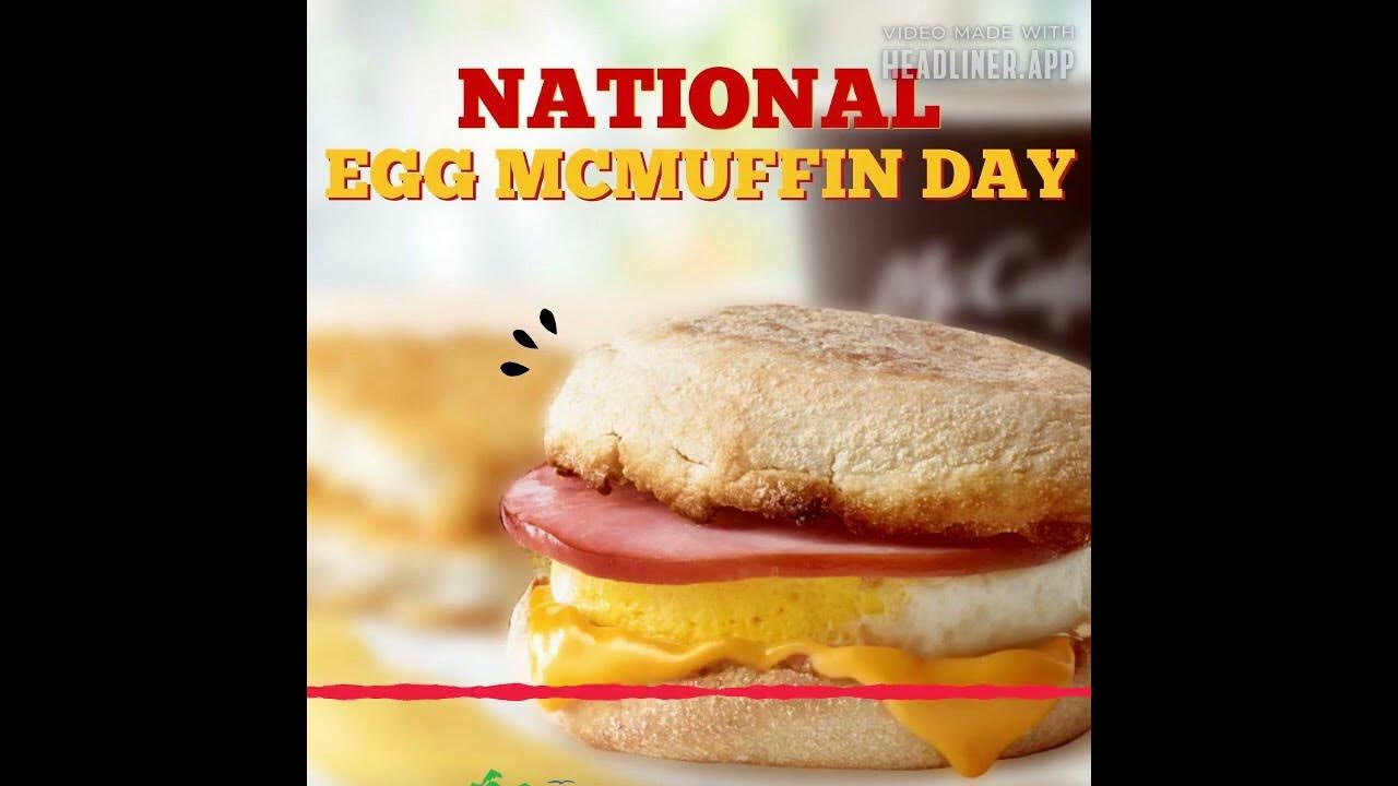 National Egg McMuffin Day Rogerkingbits YouTube