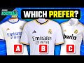 GUESS WHICH TEAM JERSEY DO YOU PREFER? | TFQ QUIZ FOOTBALL 2023