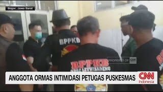 Viral, Anggota Ormas Intimidasi Petugas Puskesmas dengan Sajam