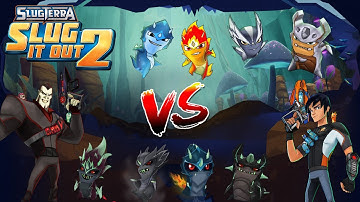 ELEMENTALS VS GHOUL ELEMENTALS - Slugterra/Bajoterra Slug It Out 2