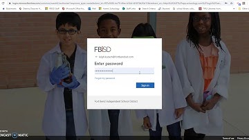 How to Log into Schoology from the FBISD Student homepage Recording #12