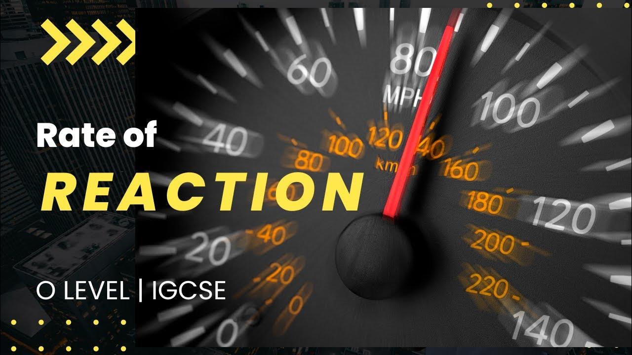 Reaction Rates and Catalyst O level & IGCSE Chemistry YouTube