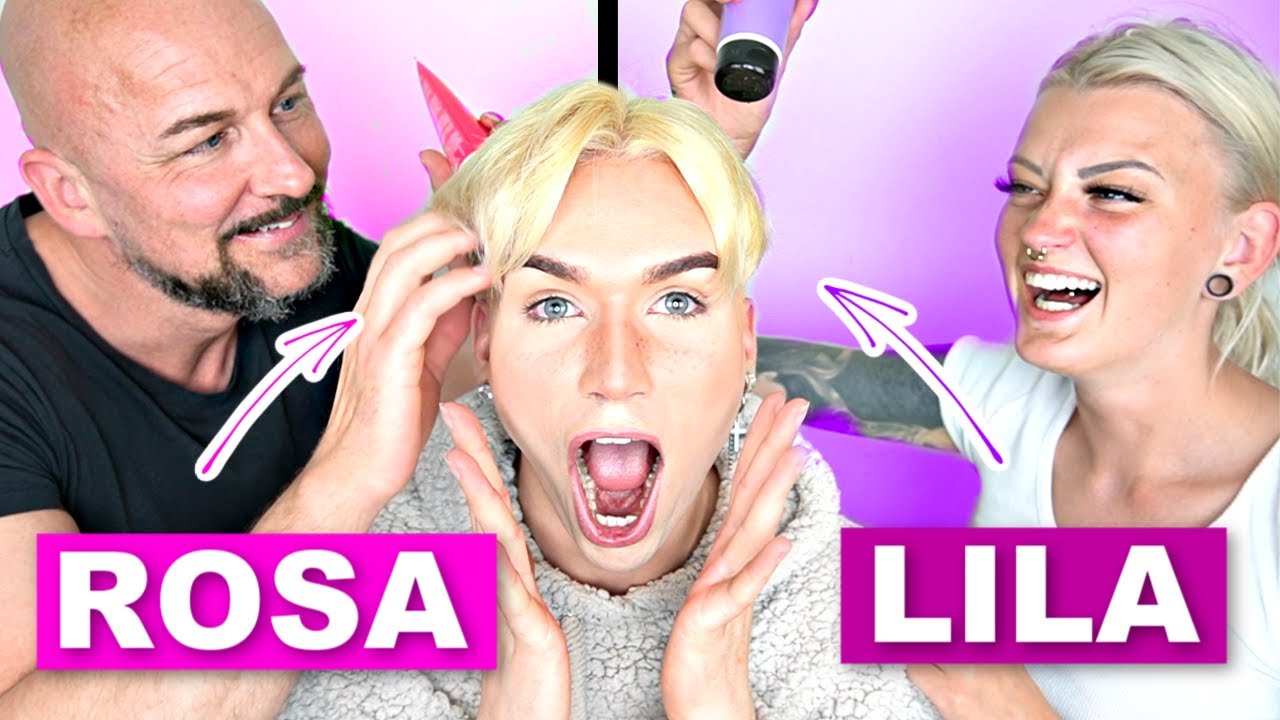 JAG FÄRGAR HÅRET SPLIT-HAIR (OMG VAD SJUKT)