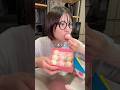 金沢のお土産食べまくる母 #shorts