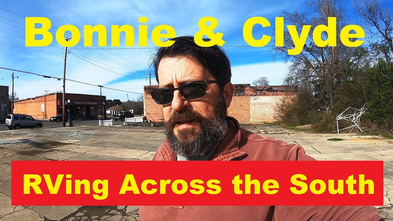 Bonnie and Clyde Museum & Gas Station in Gibsland Louisiana Rving