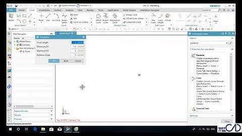 NX12 Tutorial - Thiết Kế Và Lắp Ráp - 3 3  Parabola