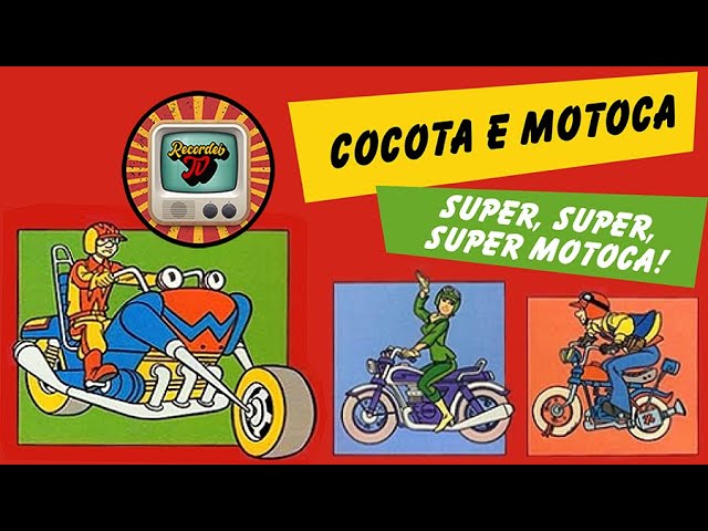 COCOTA E MOTOCA 1977 / HERBERT RICHERS DUBLAGEM CLÁSSICA / 