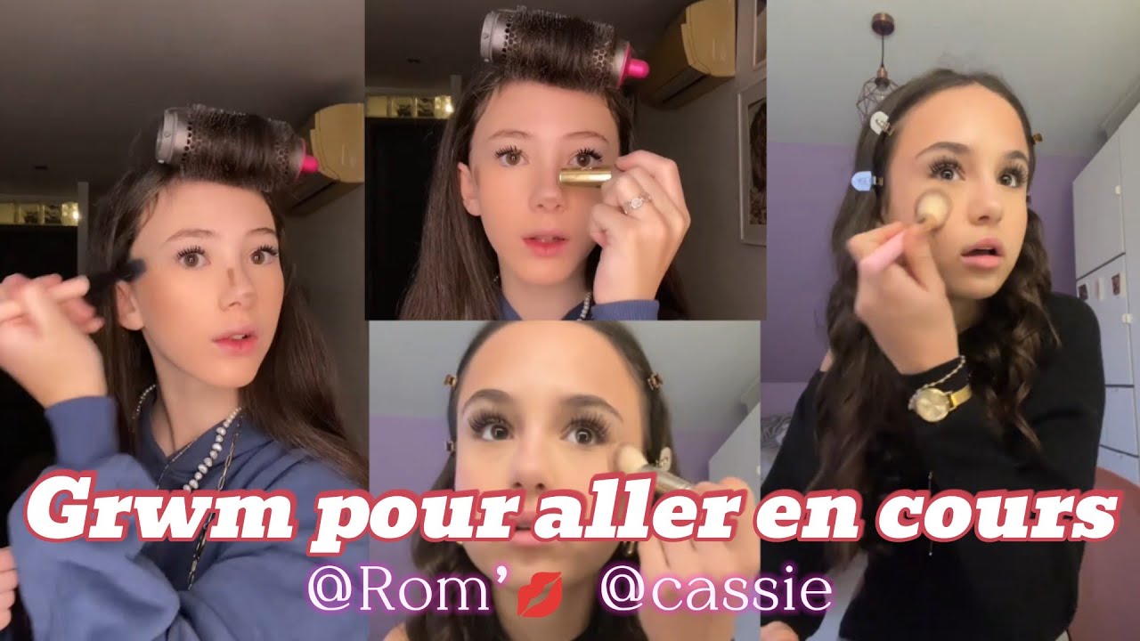Grwm pour aller en cours @Rom’💋@cassie🪽