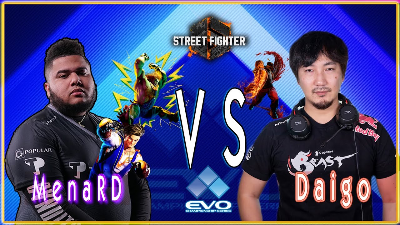 MenaRD (Blanka / Luke)  VS Daigo Umehara (Ken) - Street Fighter 6 - EVO 2023