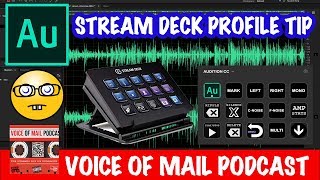 ELGATO STREAMDECK ADOBE AUDITION PROFILE - PRO TIP / DOWNLOAD!