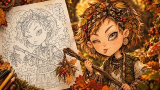 Drawing Yaga: The Hidden Lore Behind My Slavic Coloring Book 🎨