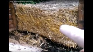 Composting Tips: How to Create a Cover Material Cushion