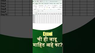 फक्त 10 सेकंदात 120 सेल्समध्ये डेटा भरा! 😱 | Excel RANDARRAY Trick in Marathi #exceltricks # #excel
