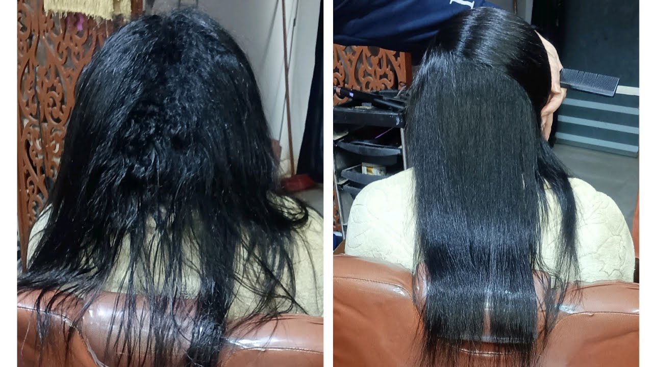 الطريقه الصحيحه لاعاده جذور الشعر بروتين لضمان جلسه بدون اضرار+طريقه كبس الجذور وتجنب أخطاء البروتين