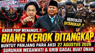 Download lagu GEGER, SURUHAN MEGAWATI & KETUA GRIB DITANGKAP !! BUNTUT PANJANG AKSI 27 AGUSTUS 2026 DI GEDUNG DPR