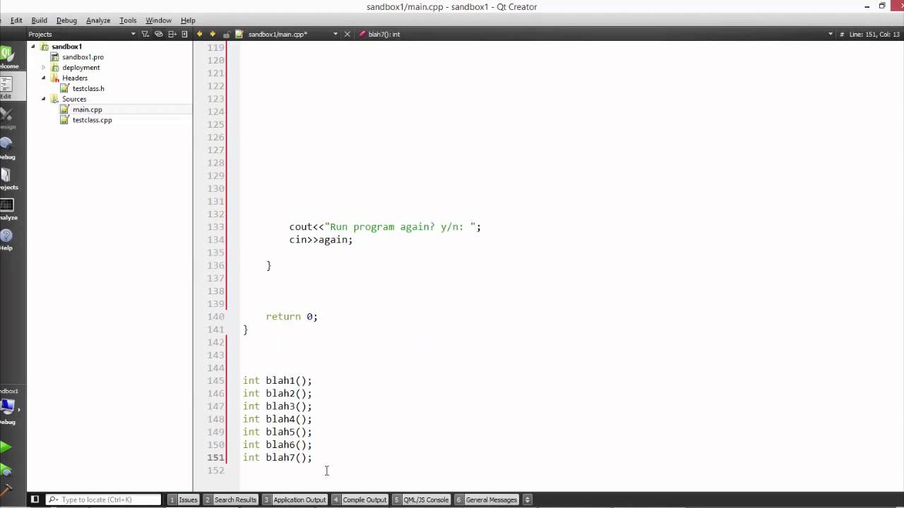 QT Creator C++ Macro Demo - YouTube