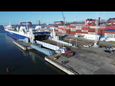 Паром "Маршал Рокоссовский" в Балтийске