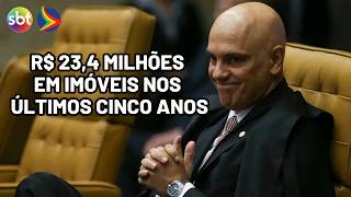 Patrimônio da família de Moraes triplica desde que ministro assumiu STF