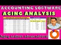 COMPLETE ACCOUNTING SOFTWARE AGING ANALYSIS IN EXCEL LEARNING CENTER