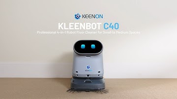 KLEENBOT C40 –  professional 4-in-1 robot cleaner