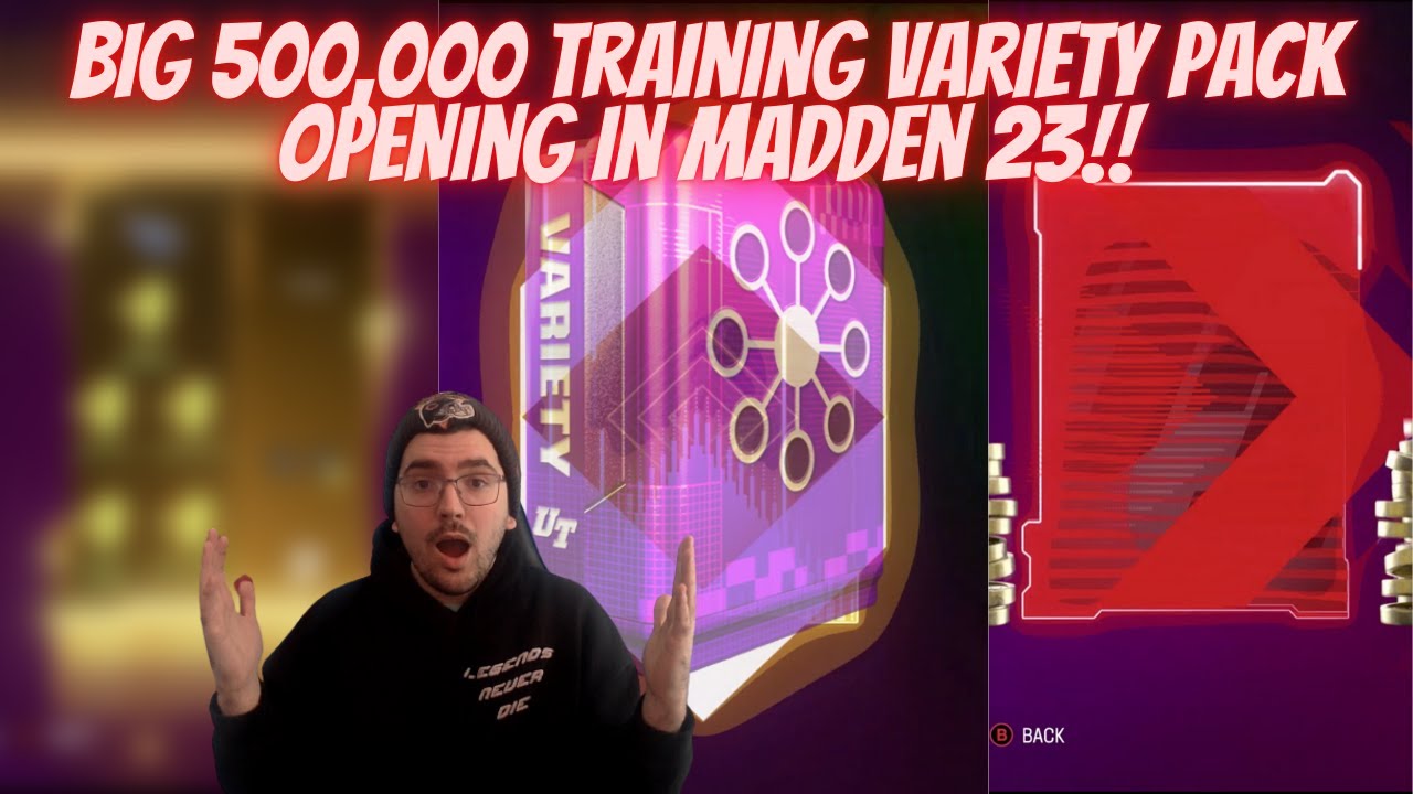 BIG 500,000 TRAINING VARIETY PACK OPENING IN MADDEN 23 FOR LTDS!! ARE