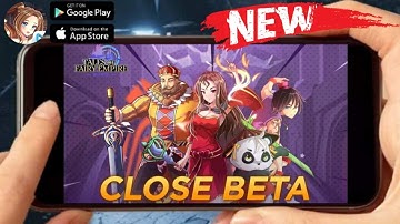 TALES OF FAIRY EMPIRE (EN/BETA) 2022 Latest-Online Idle RPG Mobile Android-Gameplay
