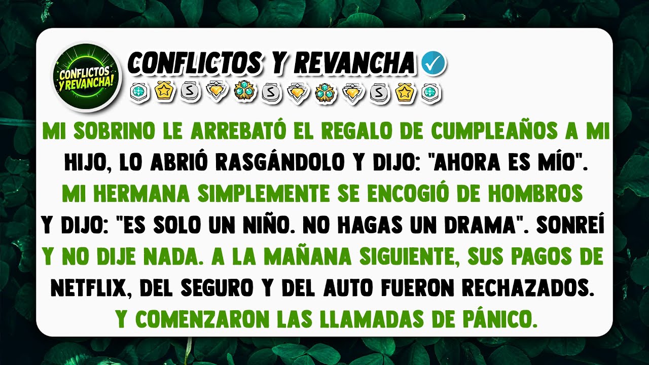 Mi sobrino le arrebató el regalo de cumpleaños a mi hijo, lo abrió rasgándolo y dijo: