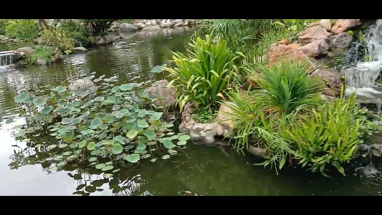Man Made Waterfall at Chang Erawan