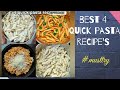Best 4 easy and tasty pasta recipes easyandtasty trending foodrush musttry pastas easypasta