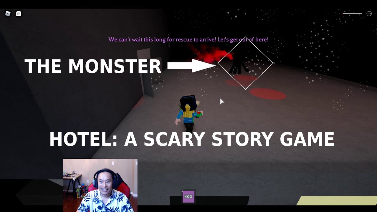 Roblox Hotel A Scary Story Roblox Game Defeat Monster To Escape The Hotel Ben Toys And Games Family Friendly Gaming And Entertainment - roblox id scary