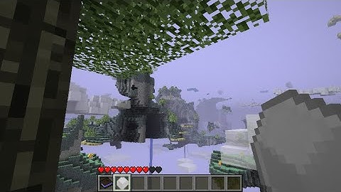 Very normal minecraft beta 1.7.3. Aether mod [Check Comments]