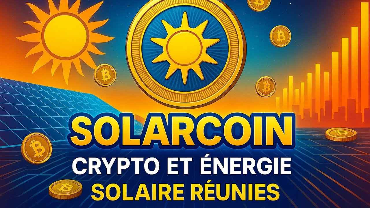 Solarcoin 🌞 SolarCoin : Crypto et Énergie Solaire Réunies - YouTube