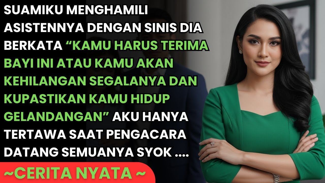 SUAMIKU MENGHAMILI ASISTENNYA DAN SURUH AKU TERIMA ANAK HARAMNYA - SAAT PENGACARA DATANG SUAMI PANIK