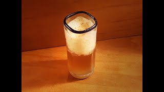 HOLIDAY SNOG   Cocktail Recipe with Molecular Gastronomy Foam