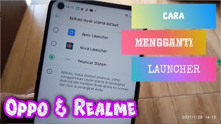 Cara Mengganti Launcher di OPPO A53 ColorOs 7.2 dengan Nova launcher dan Apex launcher screenshot 2