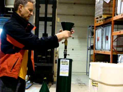 Sts Safety Flo Funnel On Chemical Pot Feeder Youtube