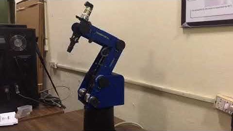 Intellitek Scorbot ER4U operated using SCORBASE