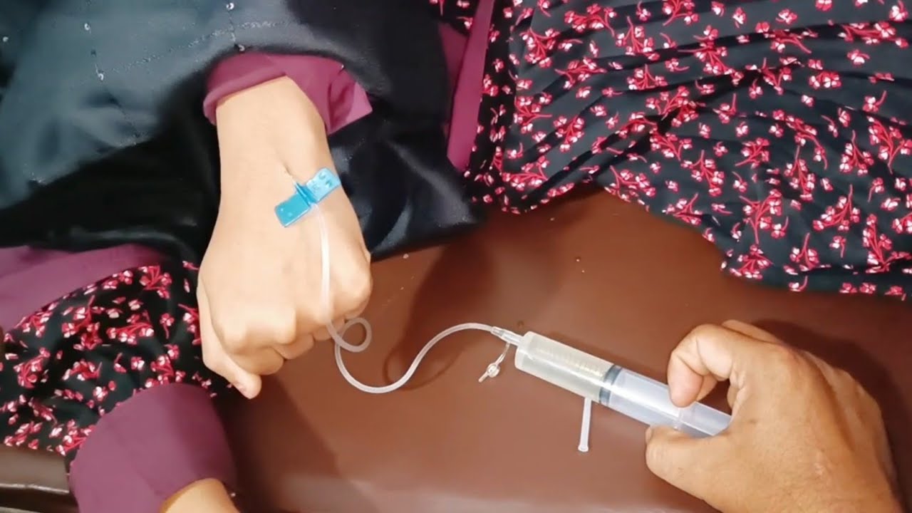Ceftriaxone 2g iv injection push [Oricef 2g] injection video 24 Ep.98 ...