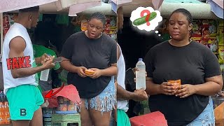 CUCUMBER PRANK ON LADIES ~ I MET SOME KIND LADIES IN THE HOOD ❤️🥒