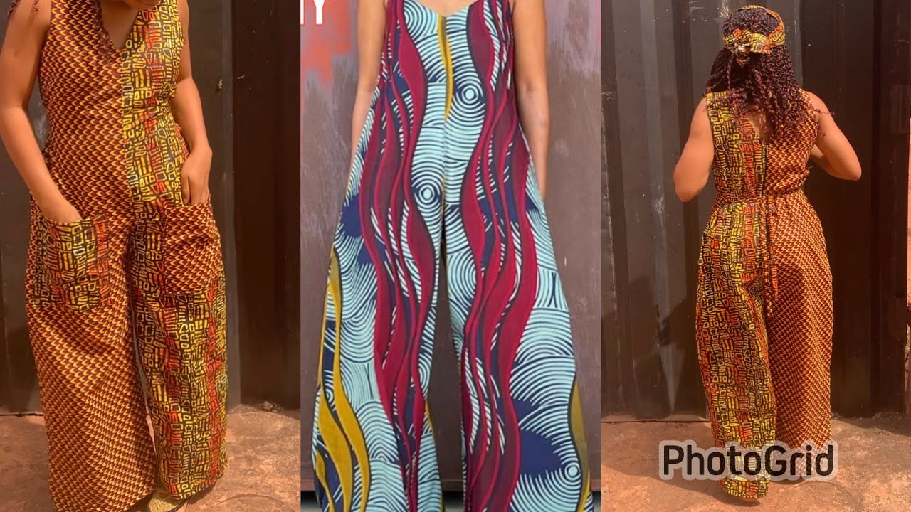 Как сшить этот модный комбинезон-палаццо с V-образным вырезом (свободный крой) / подходит для нач...