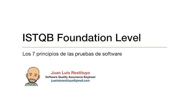7 principios de las pruebas de software | ISTQB