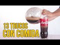 13 trucos con comida para impresionar